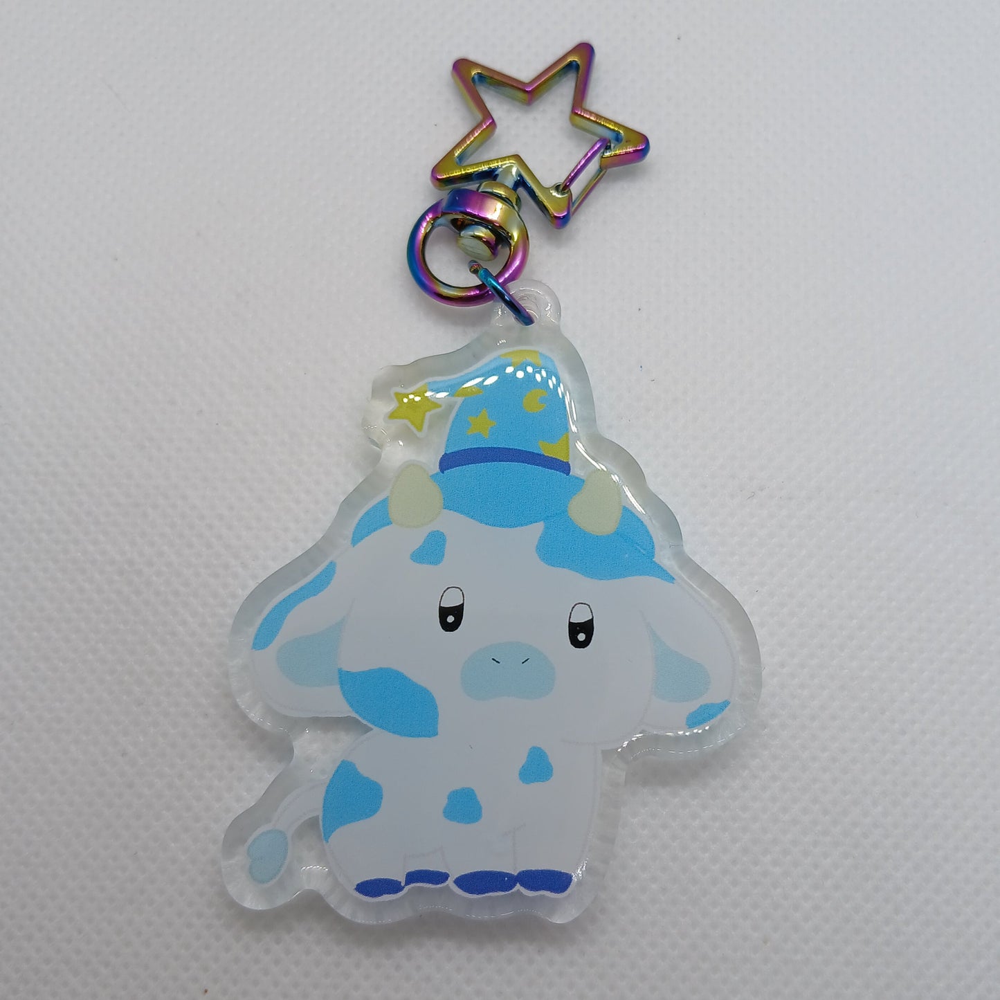 Lucky dip acrylic keyring bags