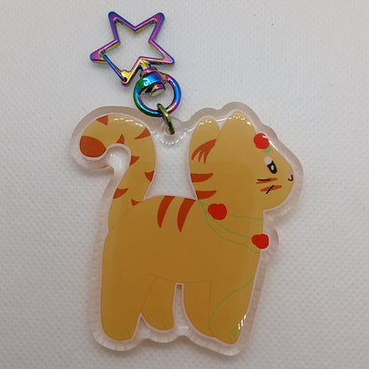 Lucky dip acrylic keyring bags