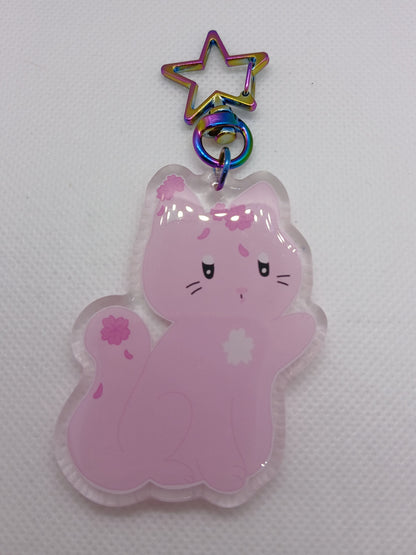 Lucky dip acrylic keyring bags