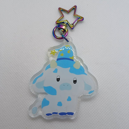 Lucky dip acrylic keyring bags