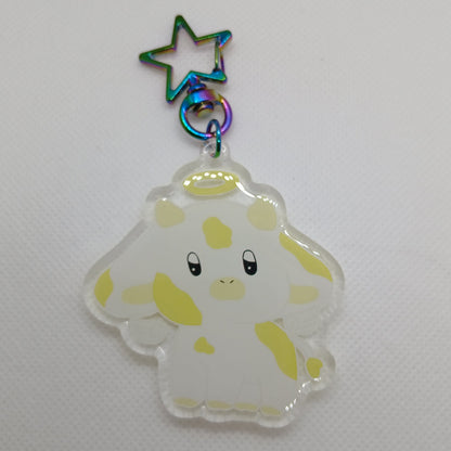 Lucky dip acrylic keyring bags