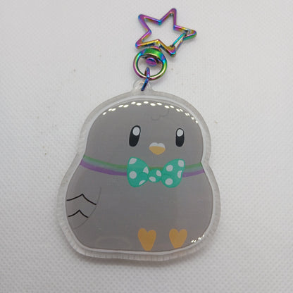 Lucky dip acrylic keyring bags