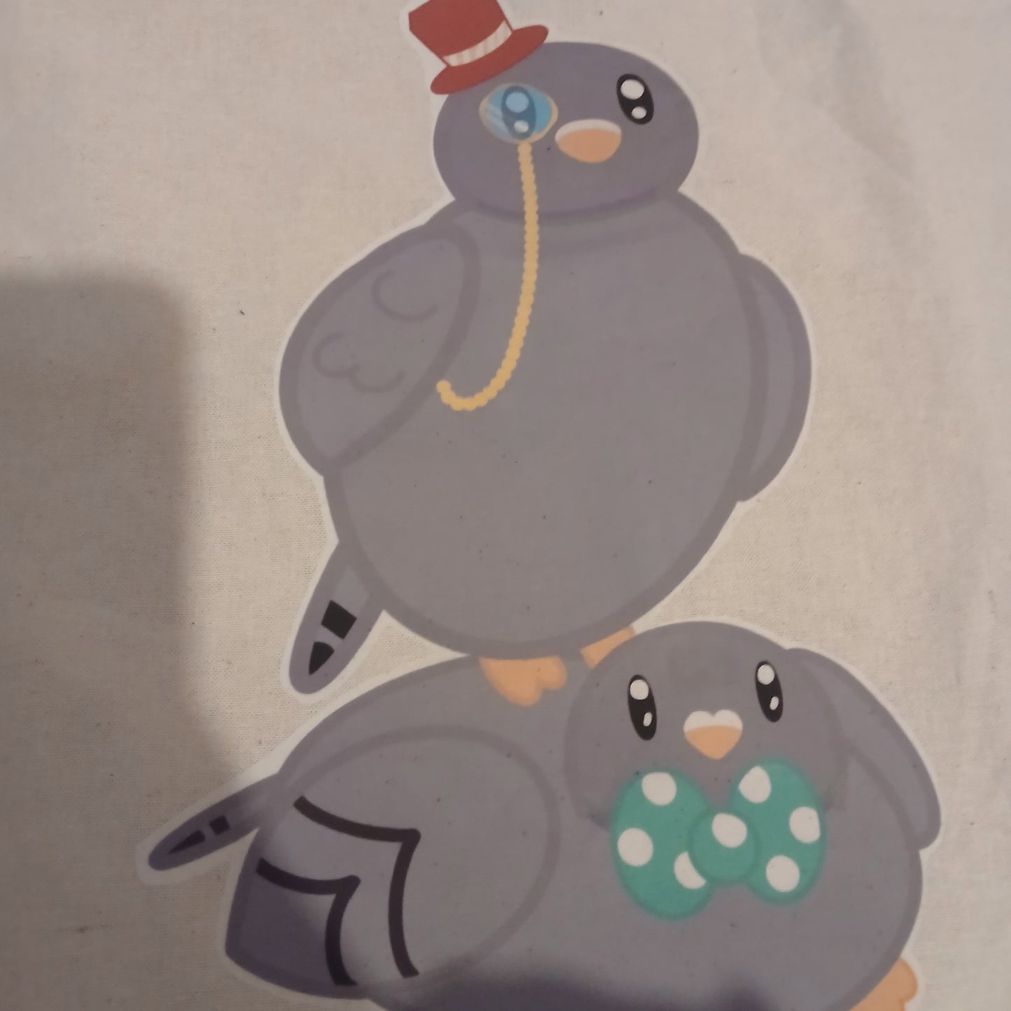 posh pigeon tote bag