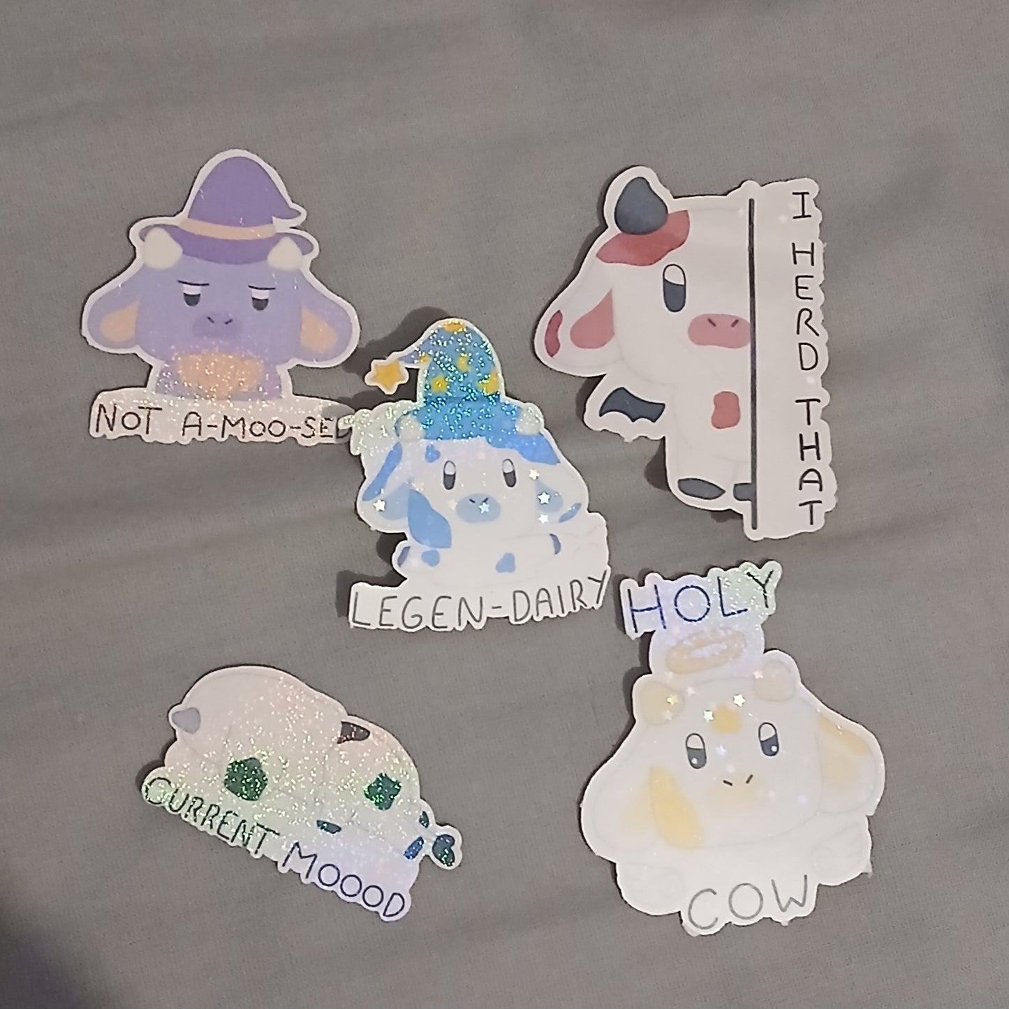 Mystery sticker packs